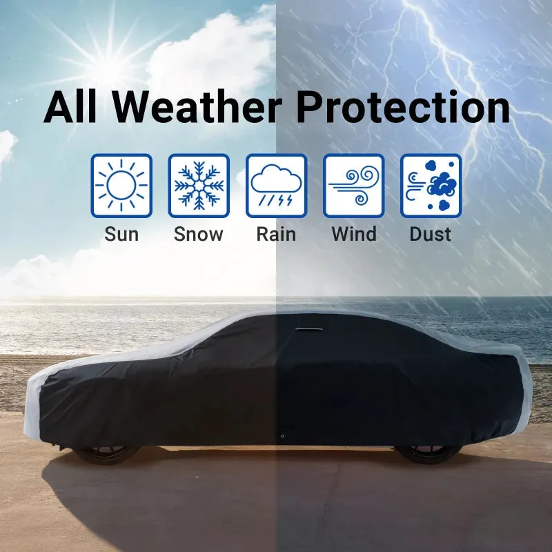 2004-2006 Porsche Carrera GT TitanGuard Car Cover-2-Tone-Black