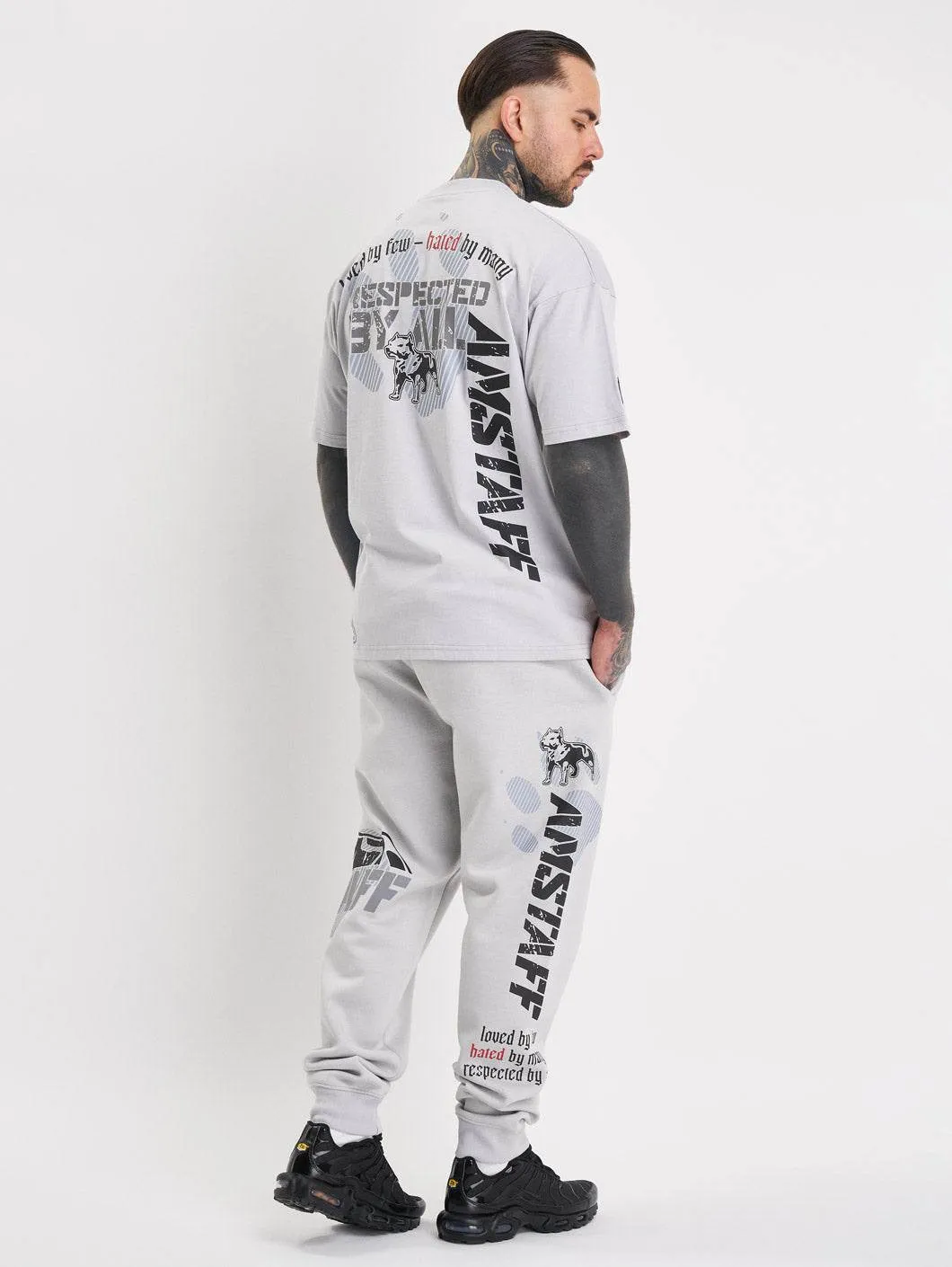 Amstaff Milian Sweatpants Stone Grey