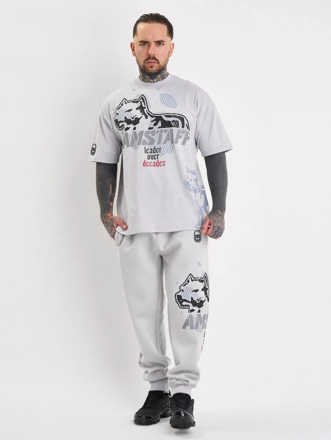 Amstaff Milian Sweatpants Stone Grey