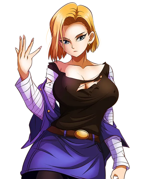 Android 18 SFW Decal