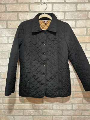 BLACK QUILTED JACKET $169