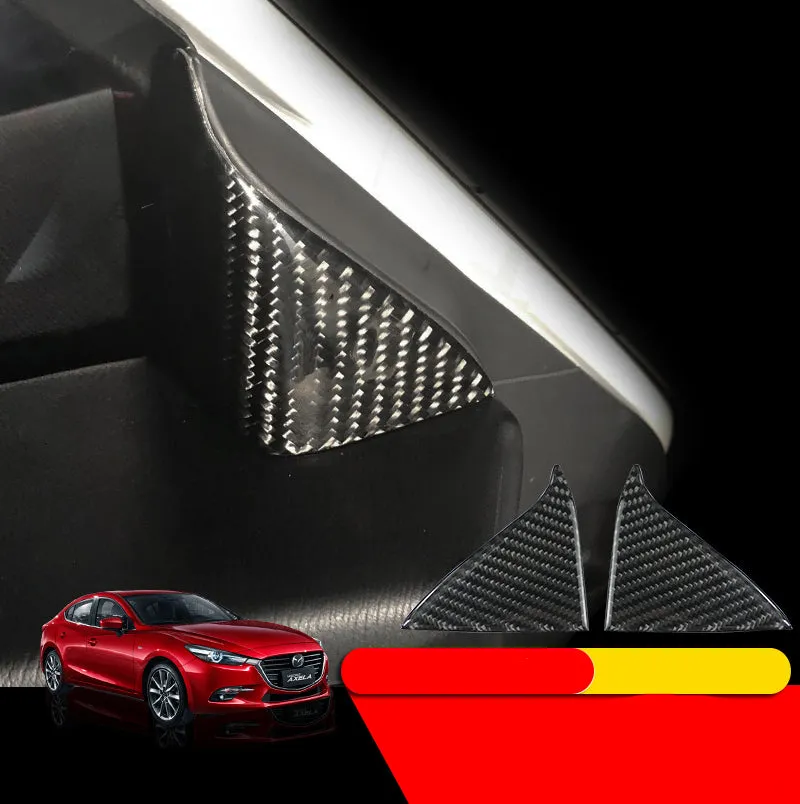 Color: Triangle stickers - Angkesera Lip Front Bumper Big Mouth