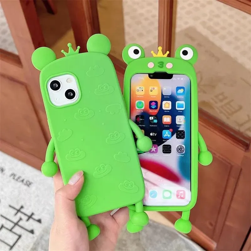Frog King Phone Case For iPhone