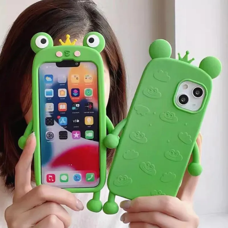 Frog King Phone Case For iPhone