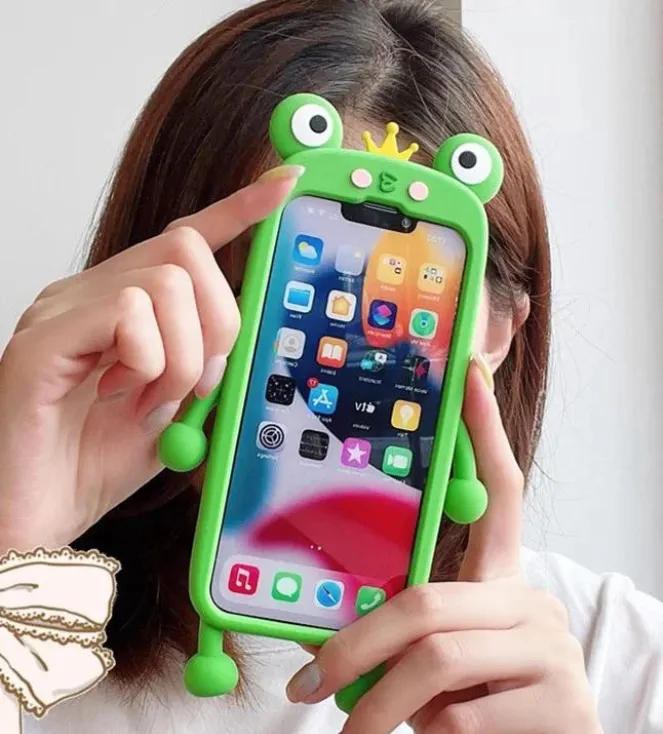 Frog King Phone Case For iPhone