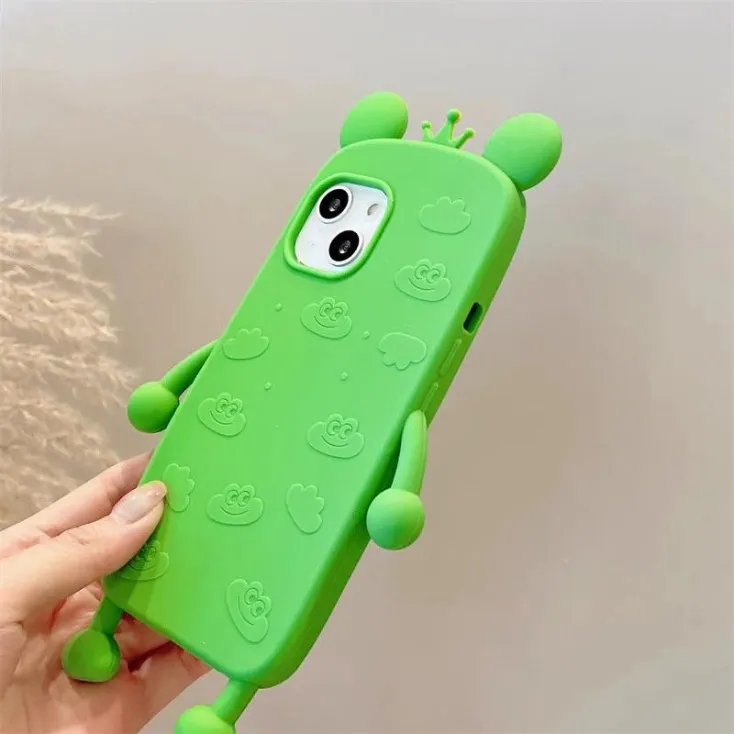 Frog King Phone Case For iPhone