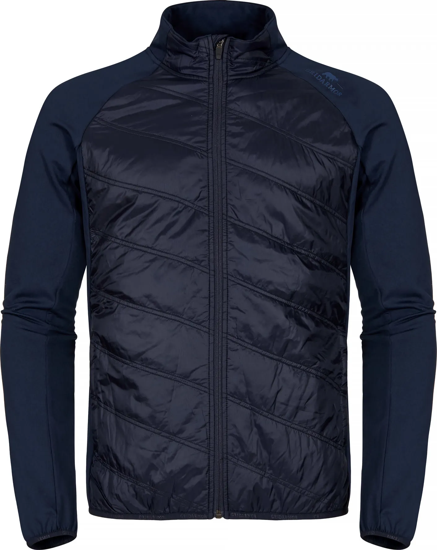Gridarmor Wool Padded Jacket Men Navy Blazer | Buy Gridarmor Wool Padded Jacket Men Navy Blazer here | Outnorth