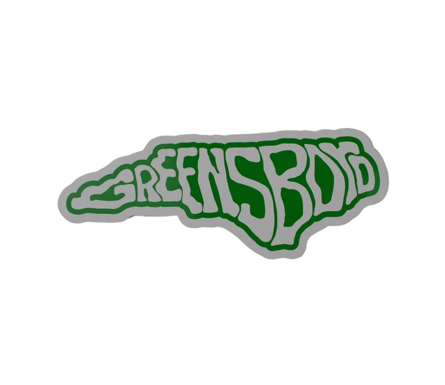 Hand Drawn North Carolina City Sticker