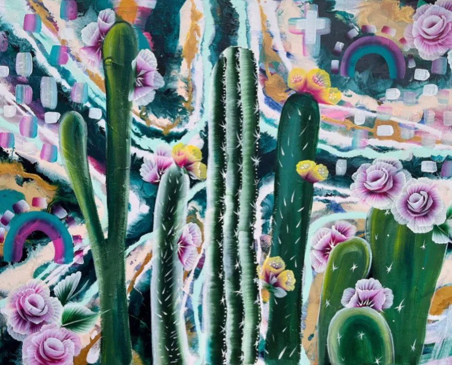 Mega Floral  Bloom and Cacti 🌵