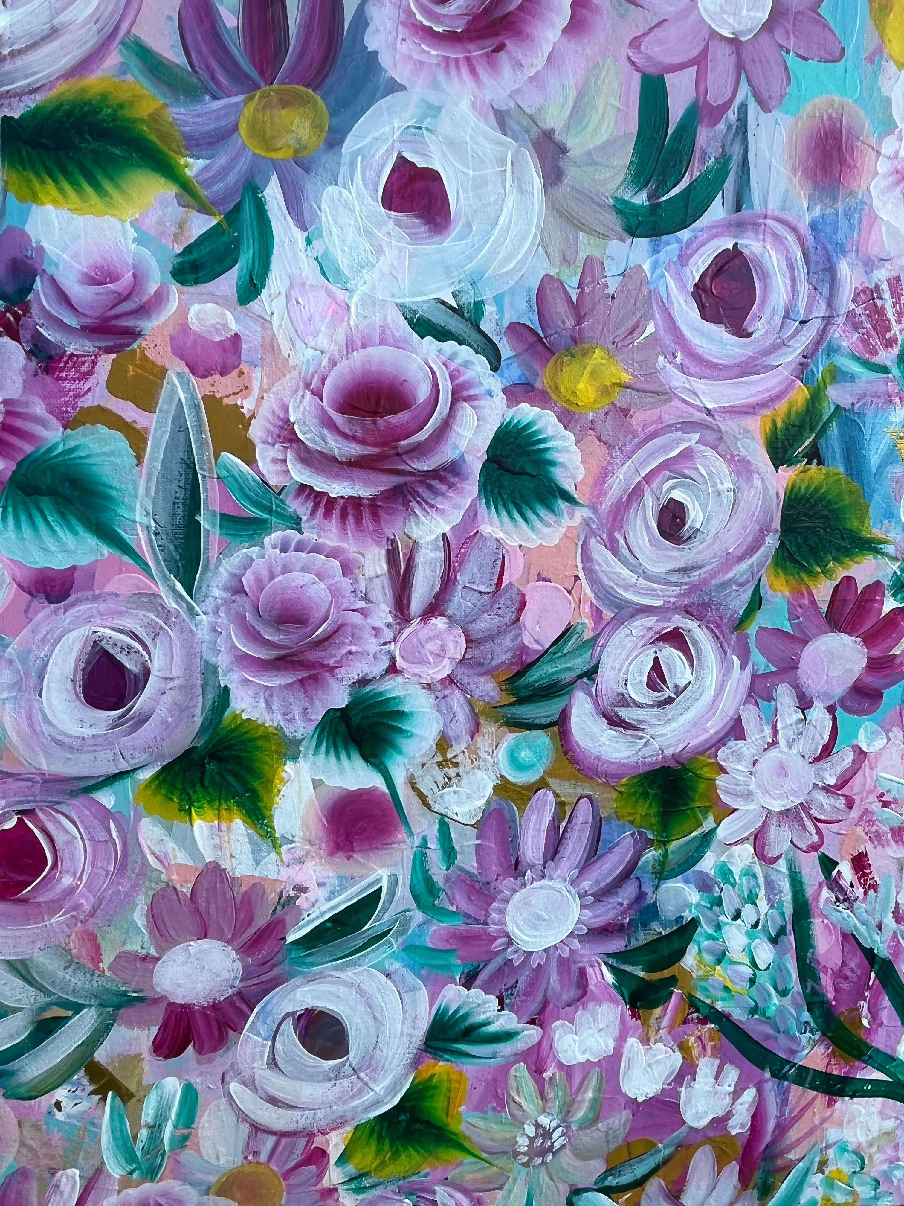Mega Pink Floral  Bloom