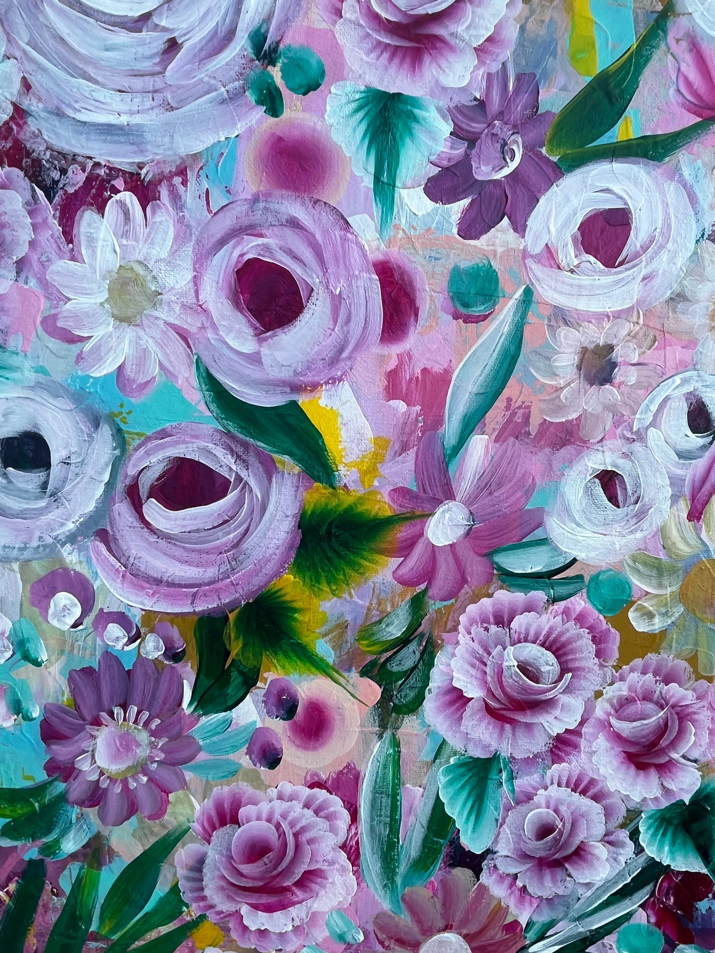 Mega Pink Floral  Bloom
