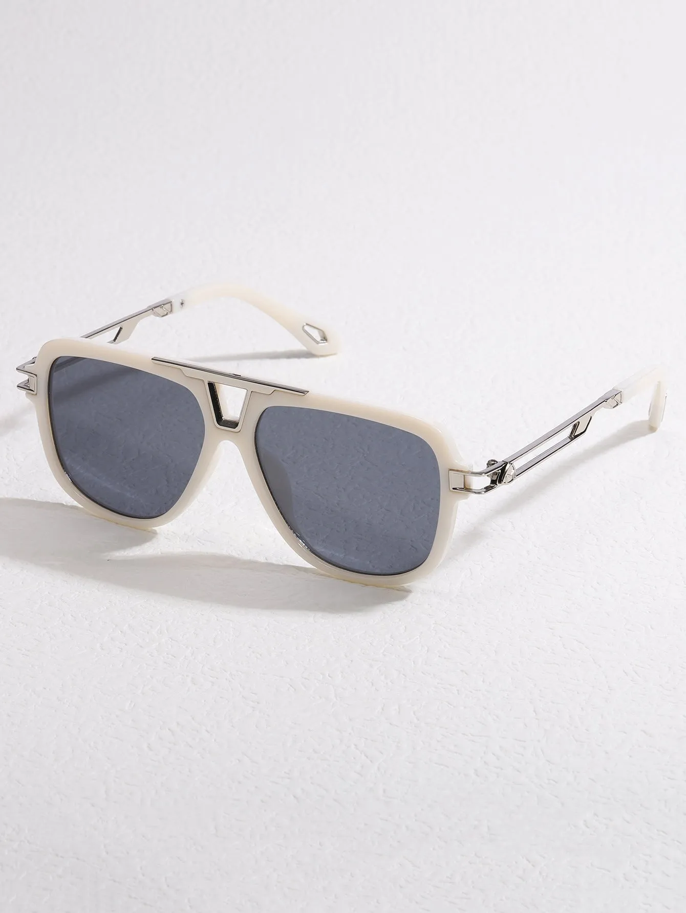 metal square sunglasses for men and women toad Sunglasses UV resistant glasses