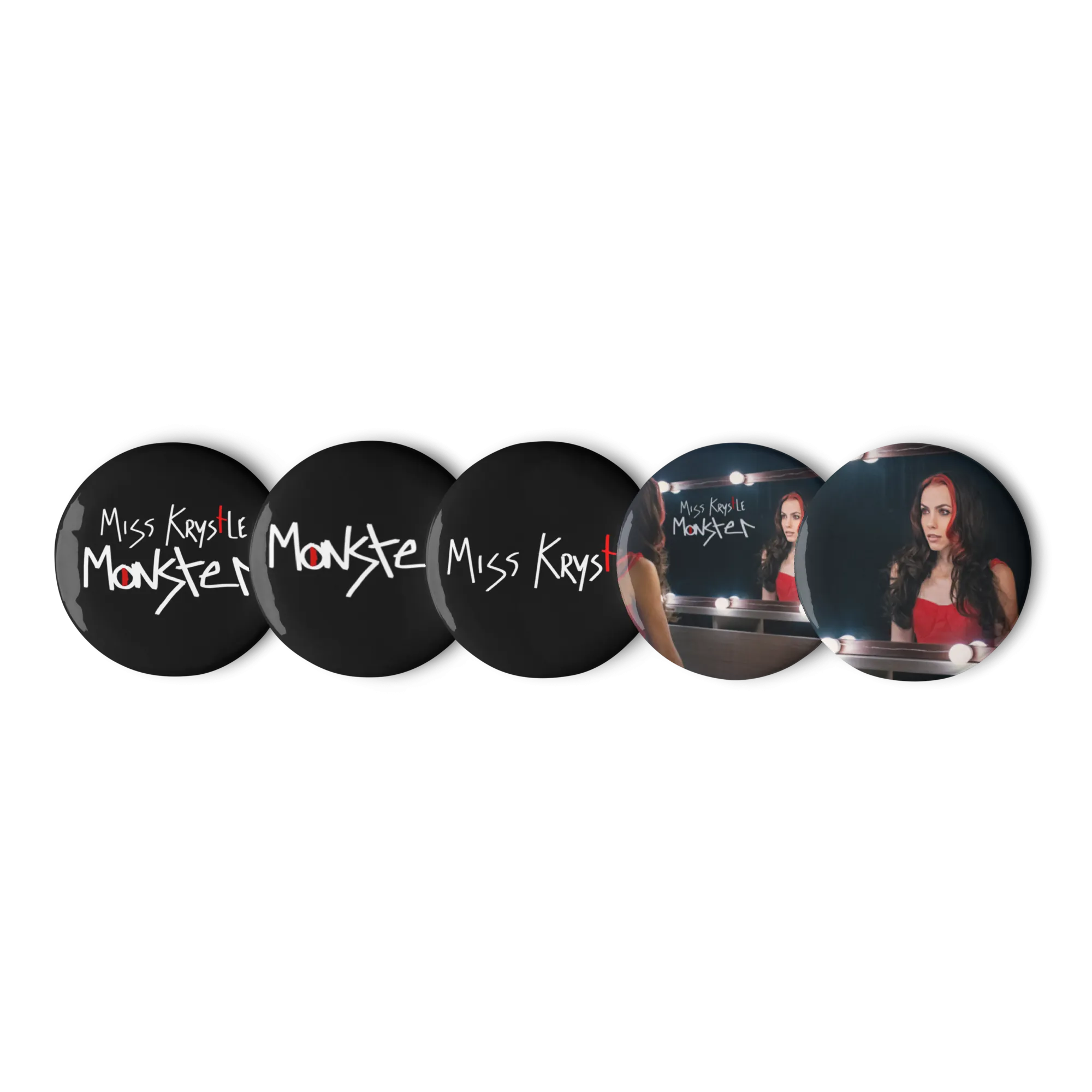 Monster Pins (Set Of 5)