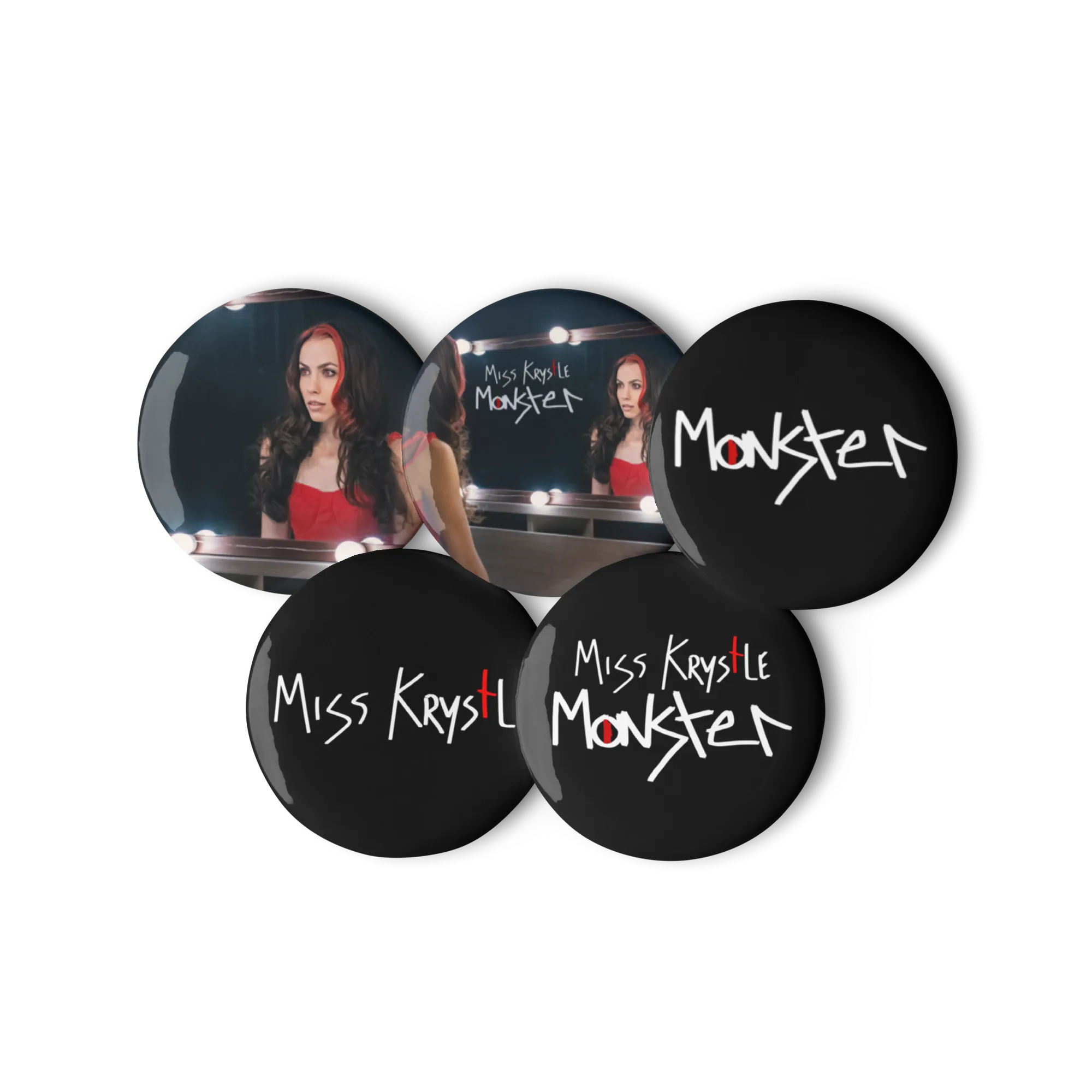 Monster Pins (Set Of 5)