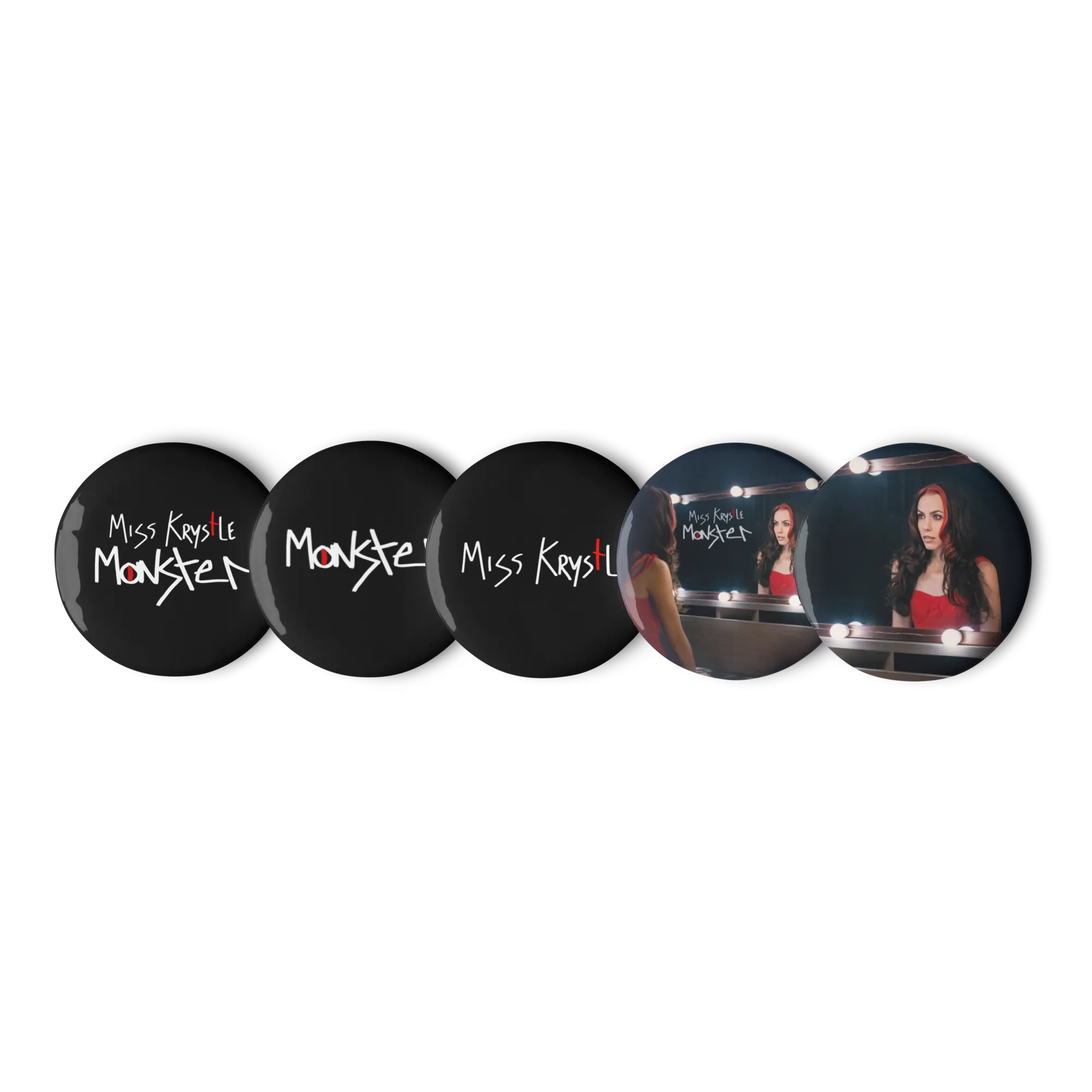 Monster Pins (Set Of 5)