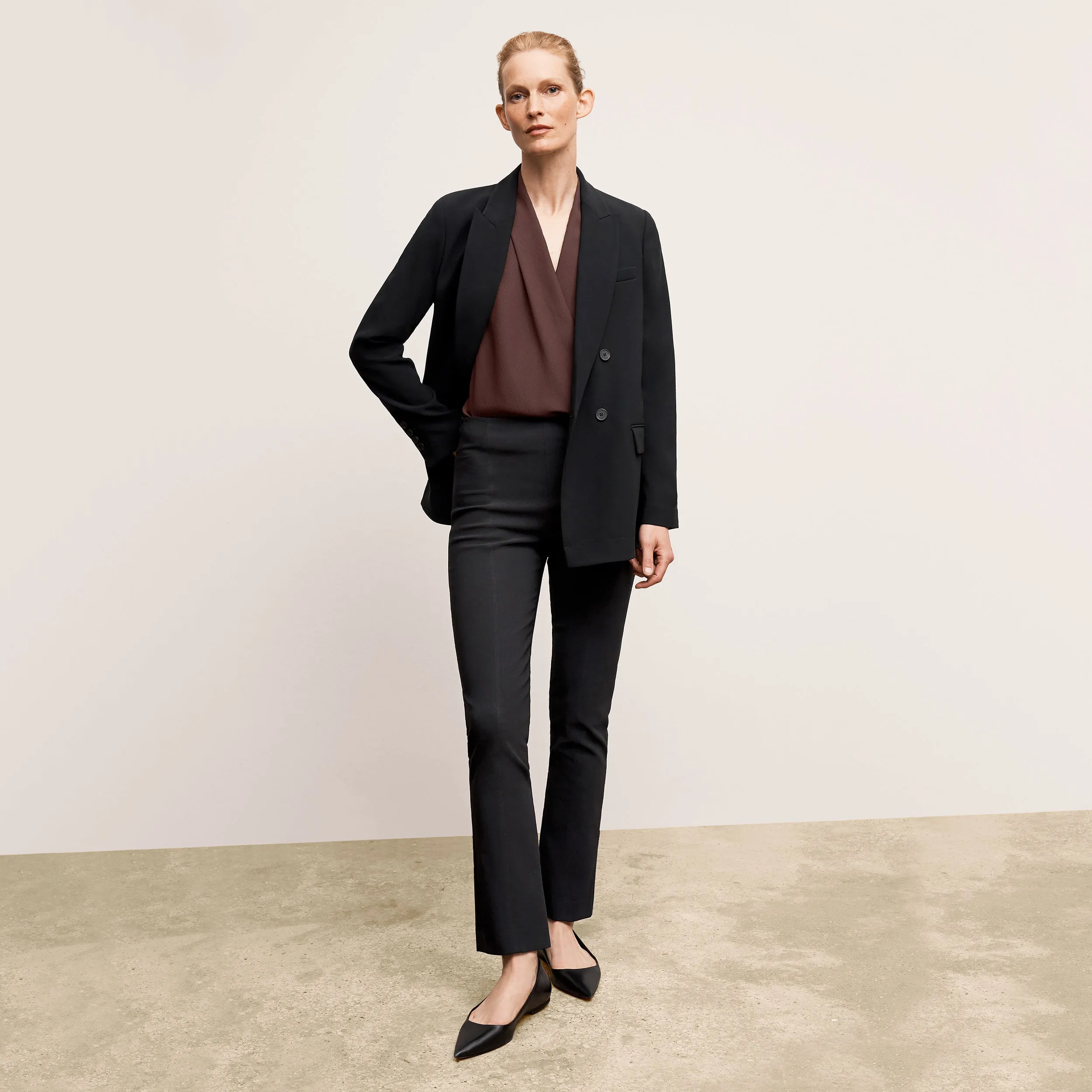O'Hara Blazer - Everyday Crepe :: Black