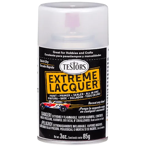 Testors One Coat Lacquer - Gloss White Lightning (85g)